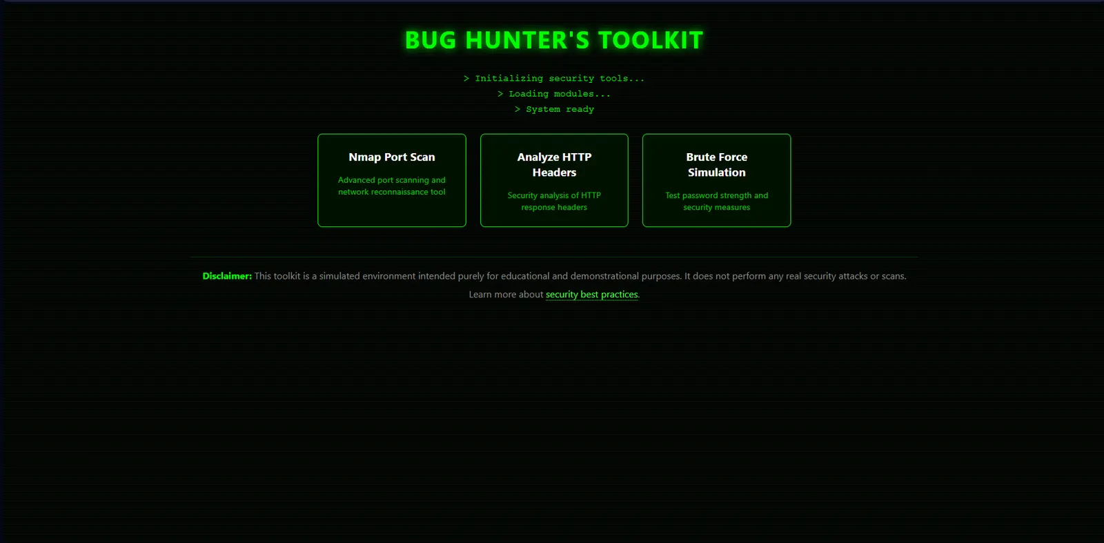 Simulating the Hunt - 1